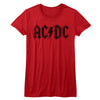 Women Exclusive AC/DC Eye-Catching T-Shirt, Logo