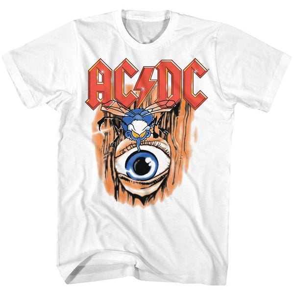 AC/DC Eye-Catching T-Shirt, Vintage Fly On Wall