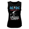 Women Exclusive AC/DC Eye-Catching Muscle Tank, Tokyo Tour 81