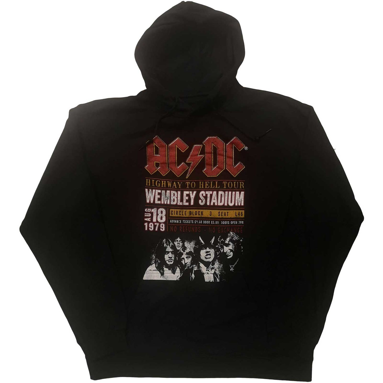 AC/DC Attractive Hoodie, Wembley &