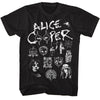 ALICE COOPER Eye-Catching T-Shirt, Collage