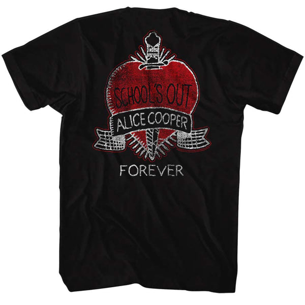 ALICE COOPER Eye-Catching T-Shirt, Schools Out Varsity
