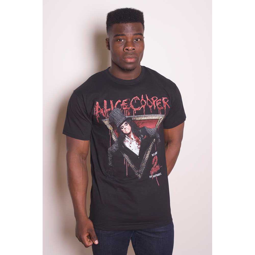 ALICE COOPER Attractive T-Shirt, Welcome To My Nightmare