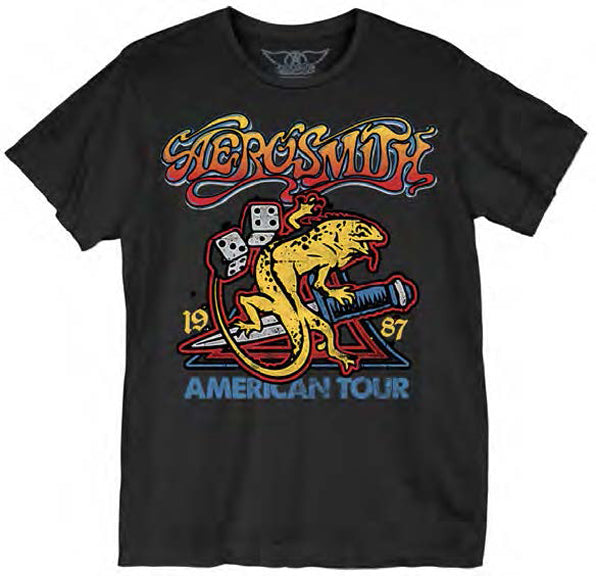 AEROSMITH Lightweight T-Shirt, Iguana Tour