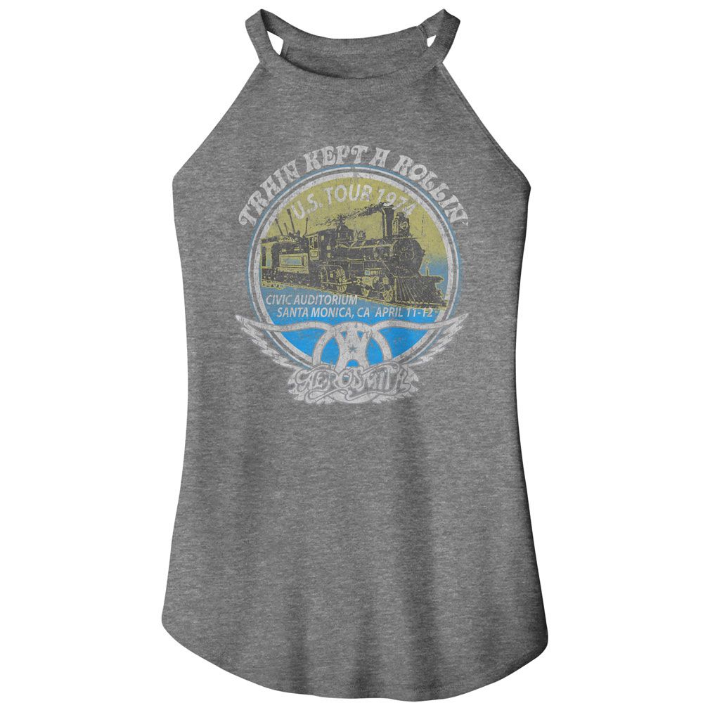 Women Exclusive AEROSMITH ROCKER Tank, Rollin