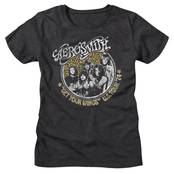 Women Exclusive AEROSMITH T-Shirt, Get Your Wings