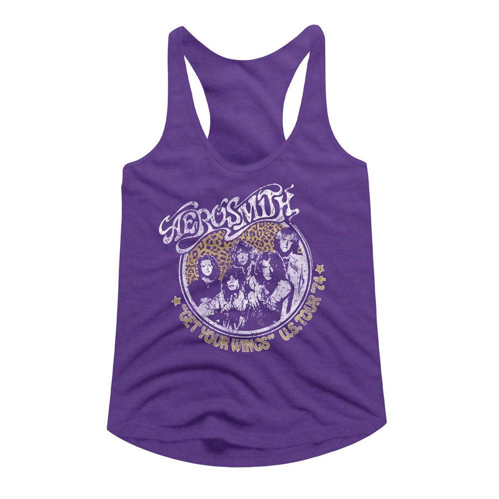 Women Exclusive AEROSMITH Racerback, Get Your Wings