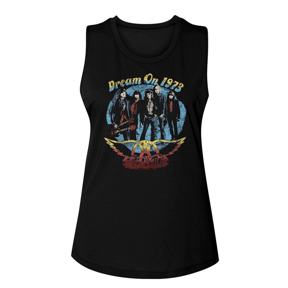 Women Exclusive AEROSMITH Muscle Tank, Dream On