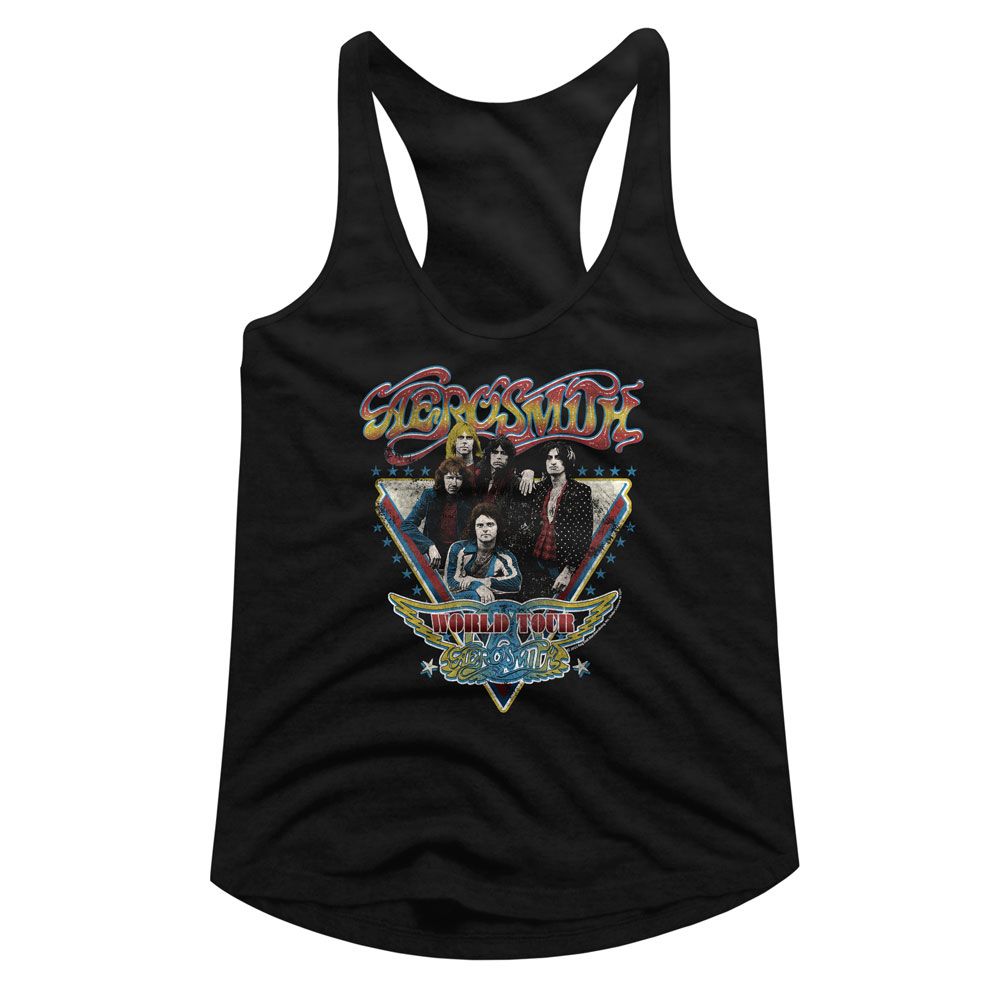 Women Exclusive AEROSMITH Racerback, World Tour