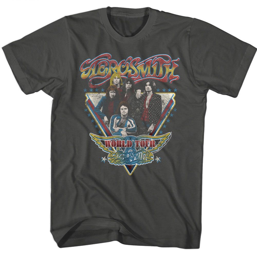 AEROSMITH Eye-Catching T-Shirt, World Tour