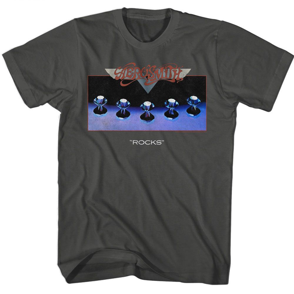 AEROSMITH Eye-Catching T-Shirt, Rocks