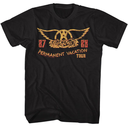 AEROSMITH Eye-Catching T-Shirt, PV Tour 87-88