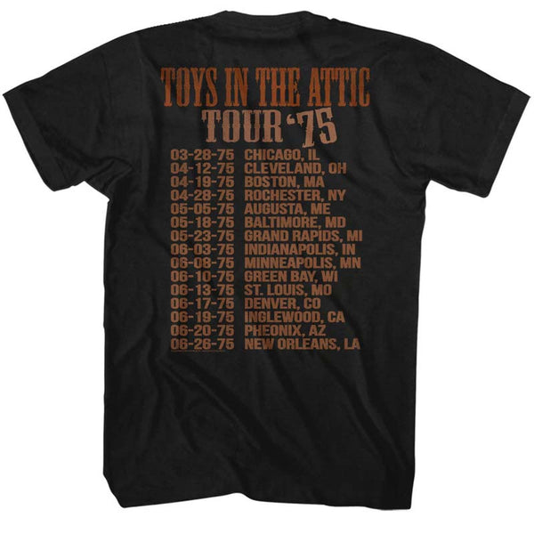 AEROSMITH Eye-Catching T-Shirt, Tour 1975