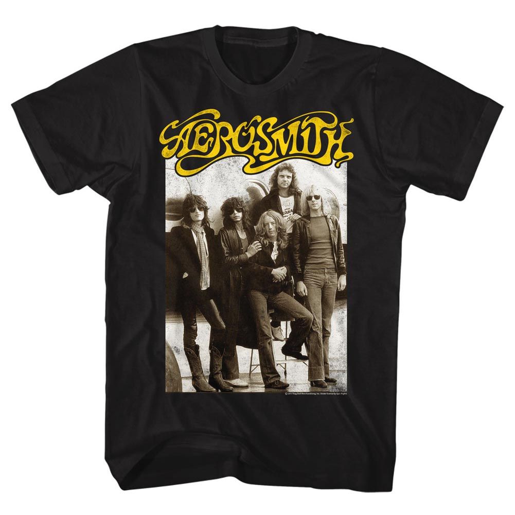 AEROSMITH Eye-Catching T-Shirt, Aeroplane