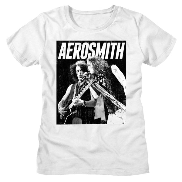 Women Exclusive AEROSMITH T-Shirt, Bw