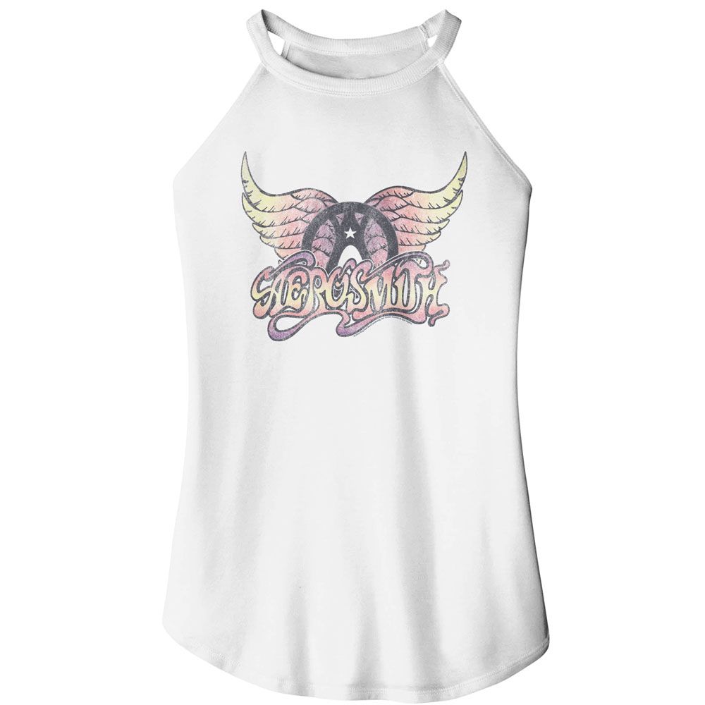 AEROSMITH Rocker Tank, Faded Pinks
