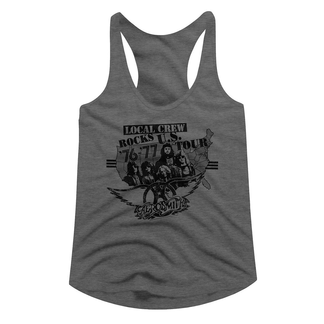 Women Exclusive AEROSMITH Racerback, Local Crew