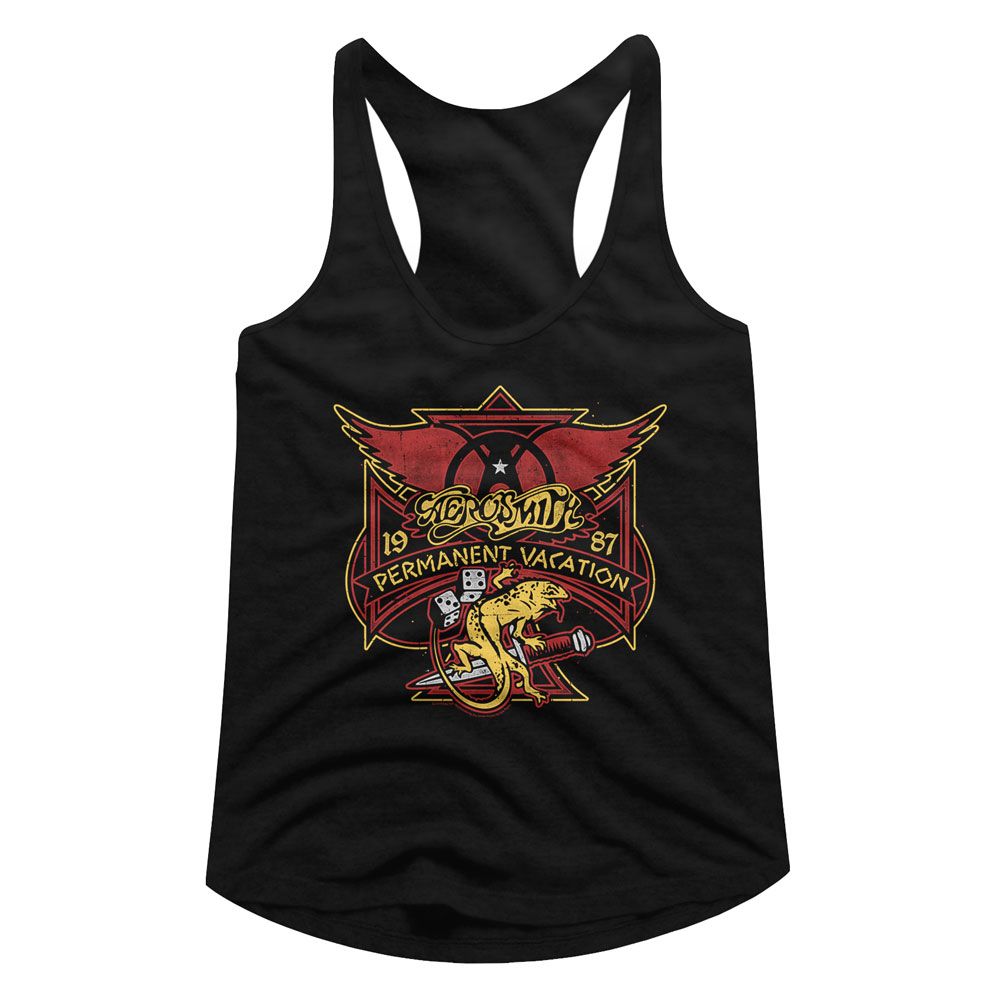 AEROSMITH Racerback, Perm Vacay Lizard
