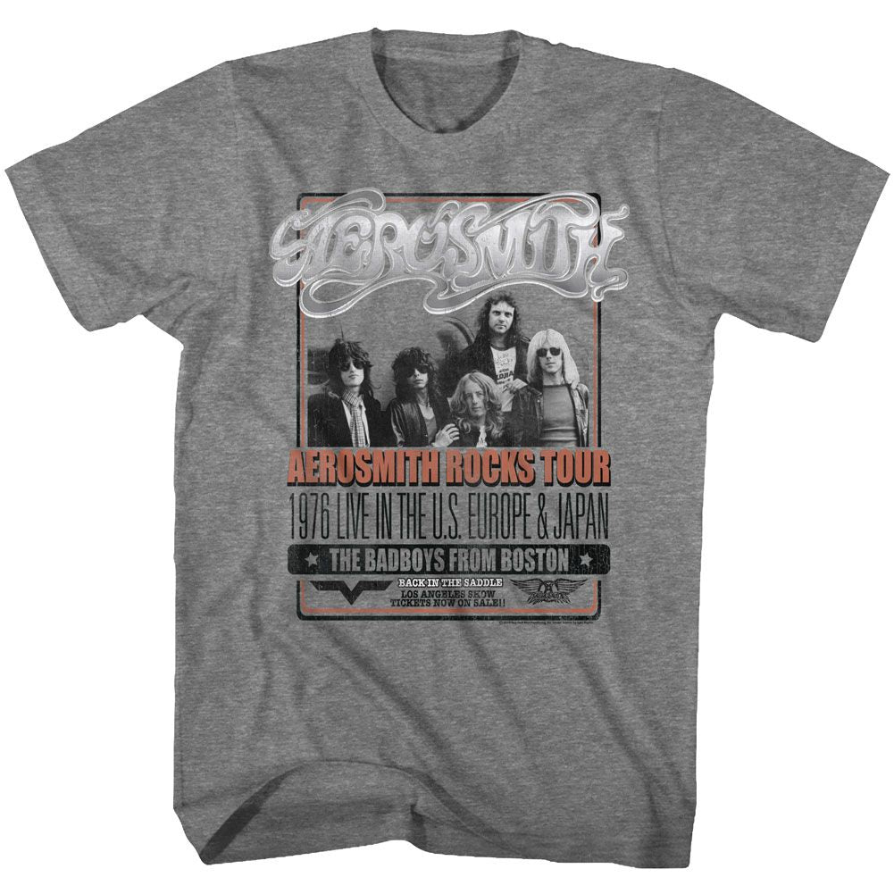 AEROSMITH Eye-Catching T-Shirt, BadBoys from Boston