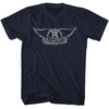 AEROSMITH Eye-Catching T-Shirt, Wings Logo