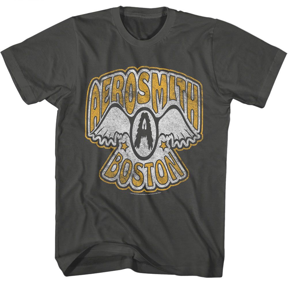 AEROSMITH Eye-Catching T-Shirt, VTG Logo