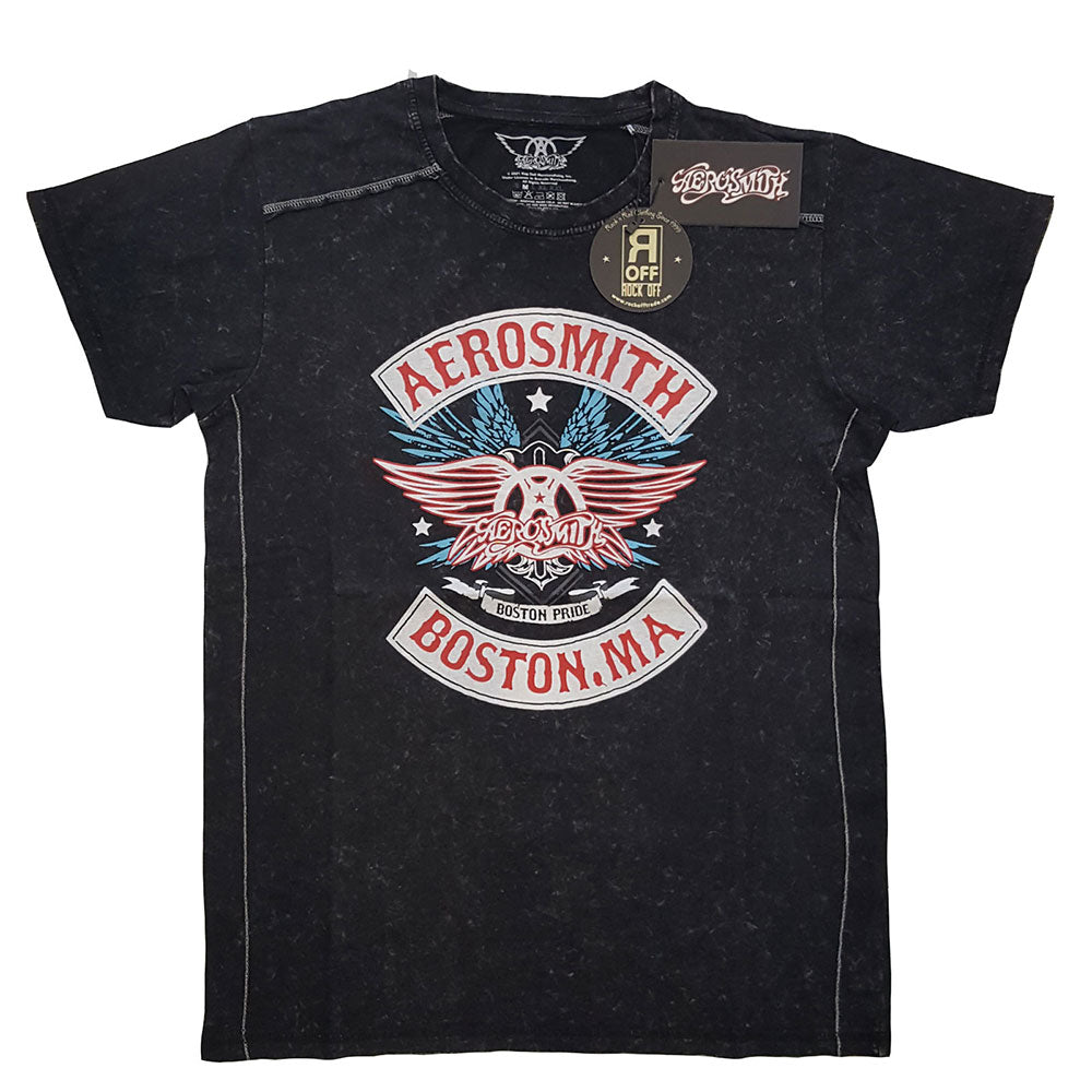 AEROSMITH Attractive T-Shirt, Boston Pride