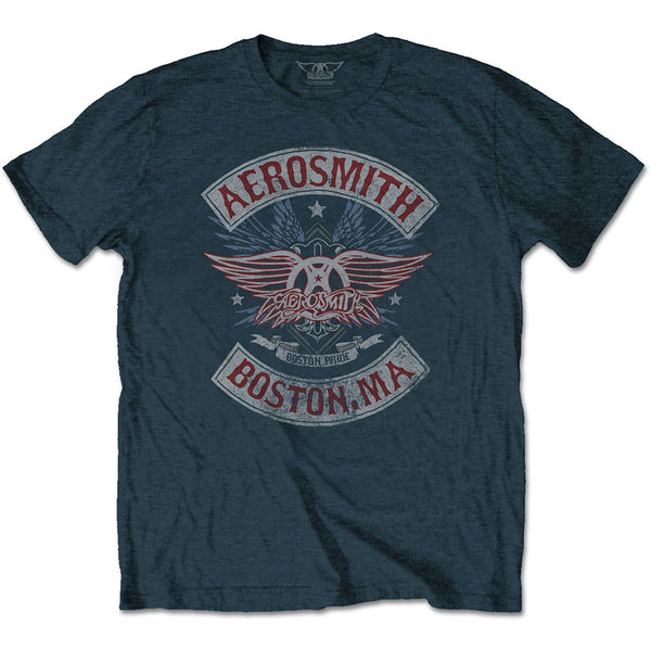 AEROSMITH Attractive T-Shirt, Boston Pride