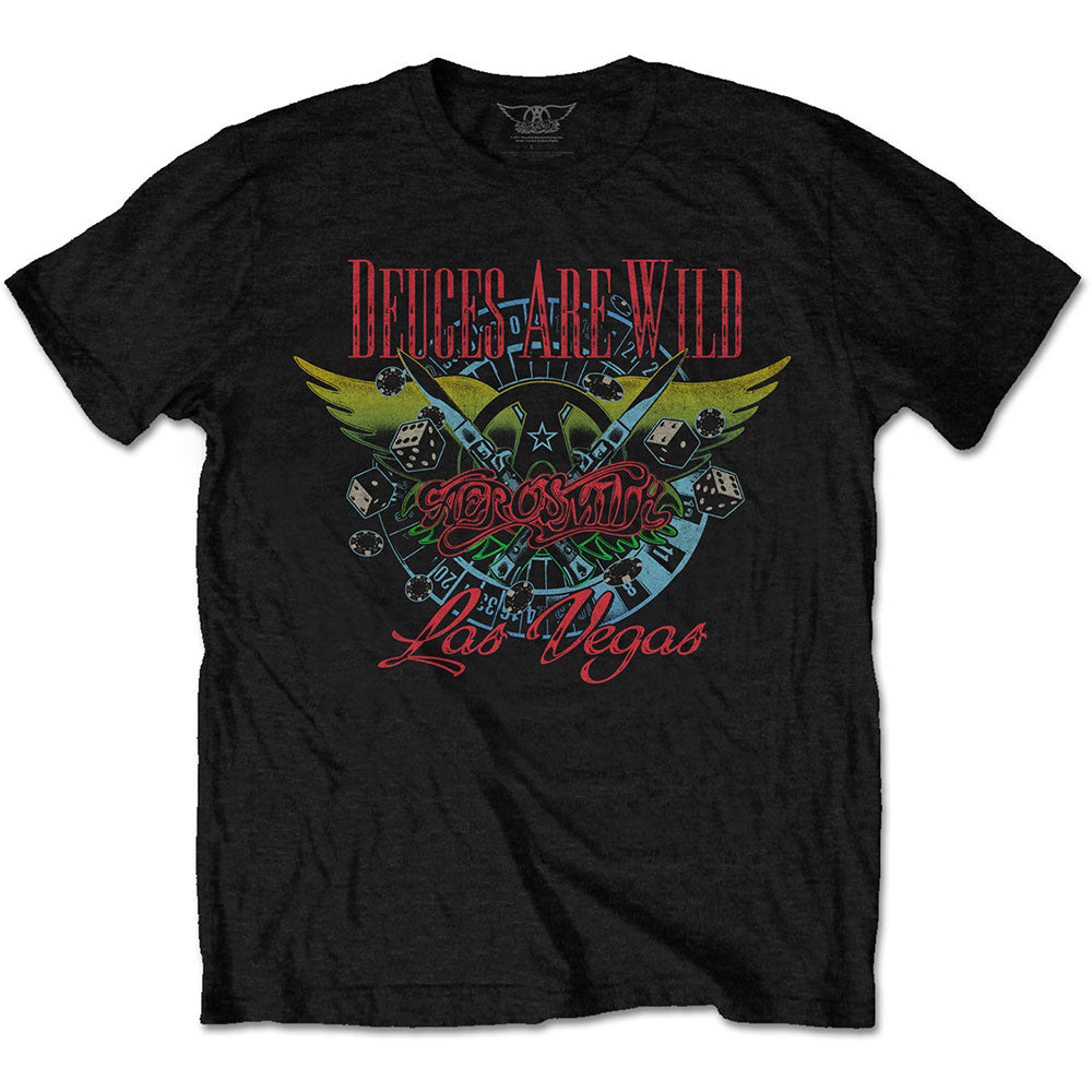 AEROSMITH Attractive T-Shirt, Deuces Are Wild, Vegas