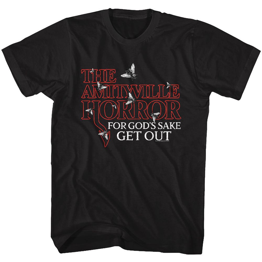 AMITYVILLE HORROR Terrific T-Shirt, Flies