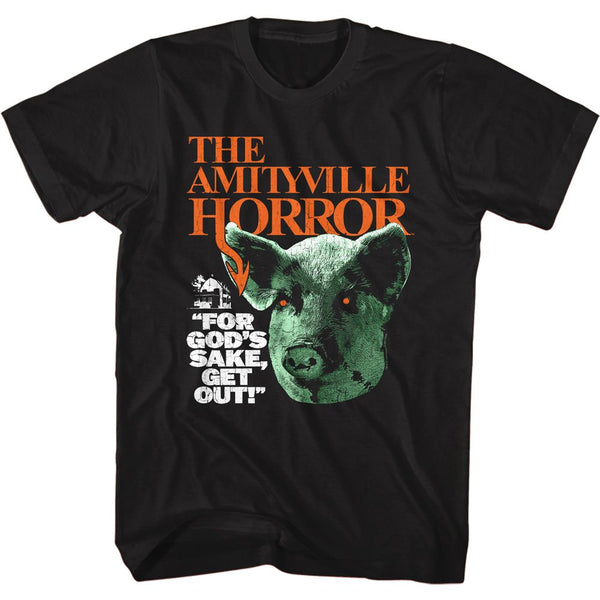 AMITYVILLE HORROR Terrific T-Shirt, Pig Head