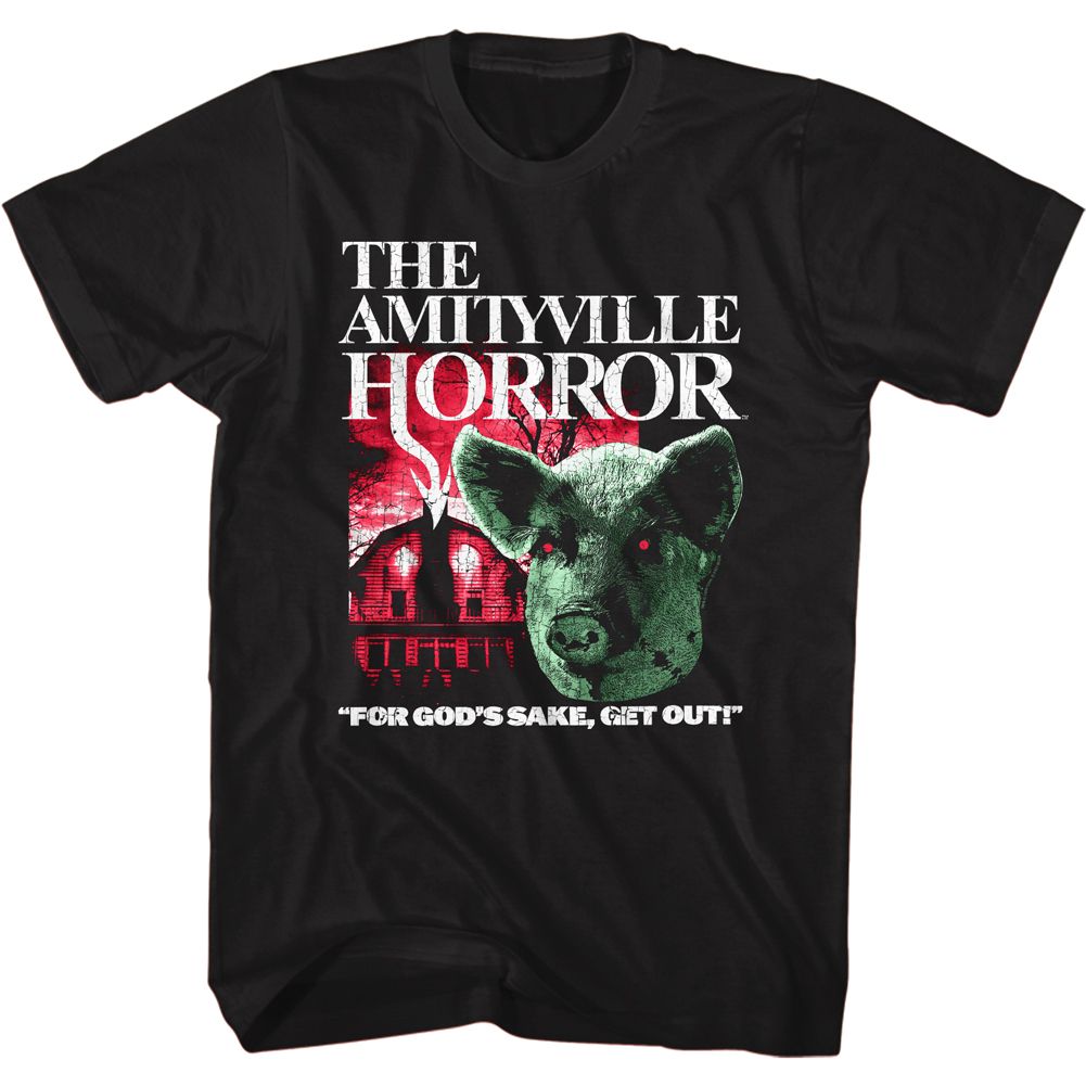 AMITYVILLE HORROR Terrific T-Shirt, Pig &amp; House