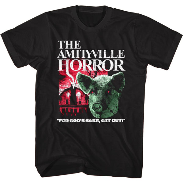 AMITYVILLE HORROR Terrific T-Shirt, Pig & House