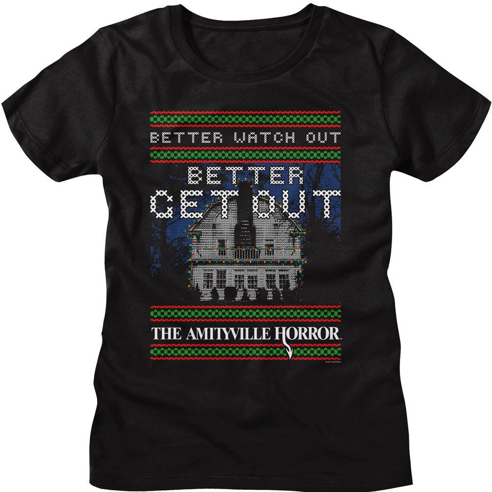 AMITYVILLE HORROR T-Shirt, Better Get Out