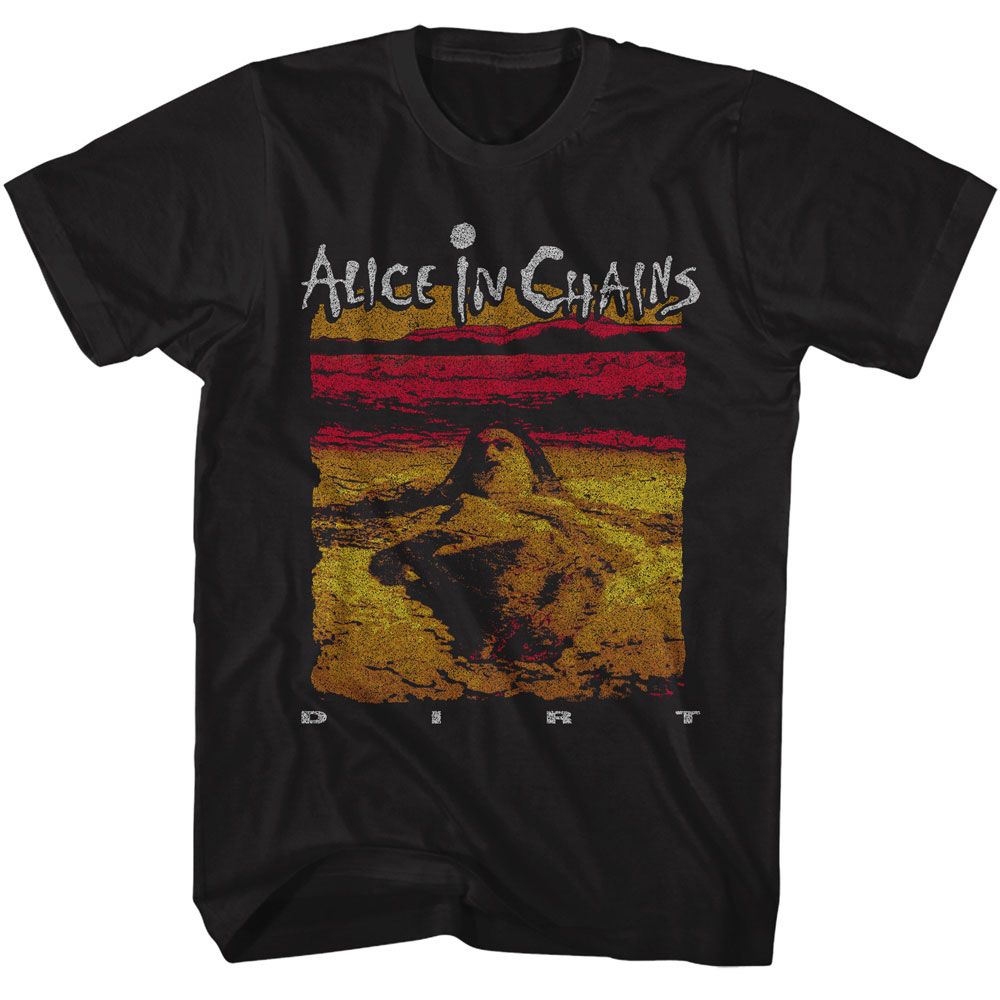 ALICE IN CHAINS Eye-Catching T-Shirt, Dirt Album