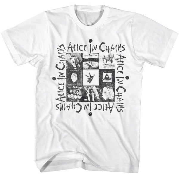 ALICE IN CHAINS Eye-Catching T-Shirt, Albums