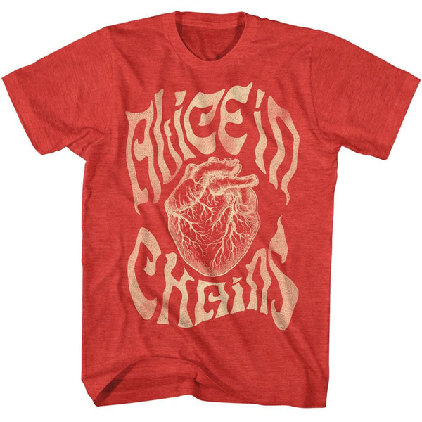 ALICE IN CHAINS Eye-Catching T-Shirt, Heart