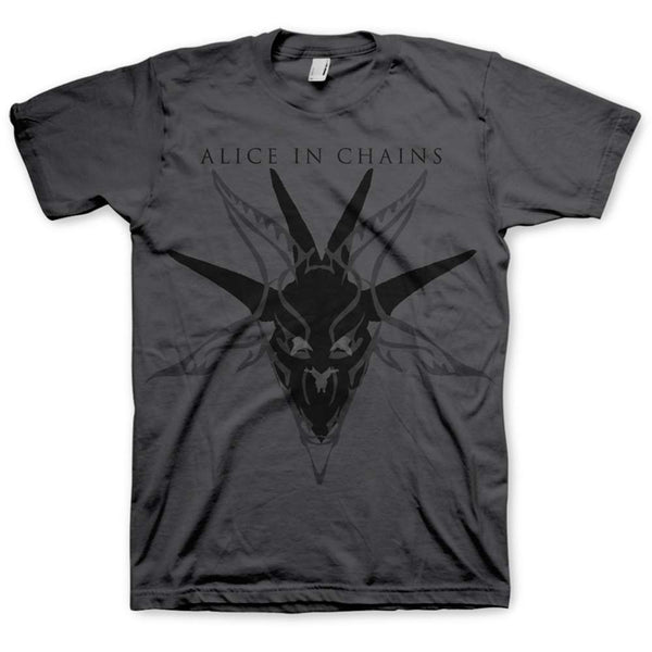 ALICE IN CHAINS Attractive T-Shirt, Black Skull