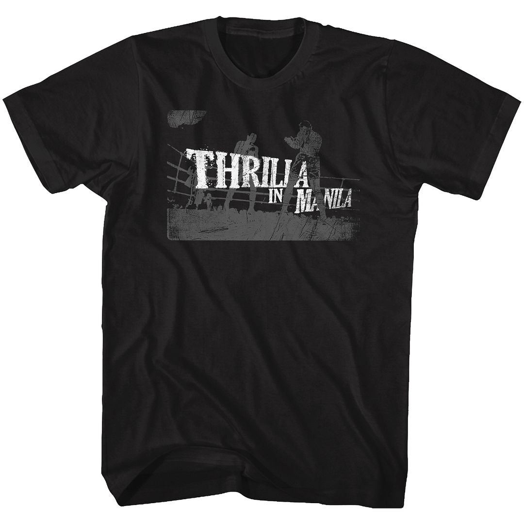 MUHAMMAD ALI Eye-Catching T-Shirt, Thrilla In Manila