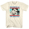 MUHAMMAD ALI Eye-Catching T-Shirt, The Greatest