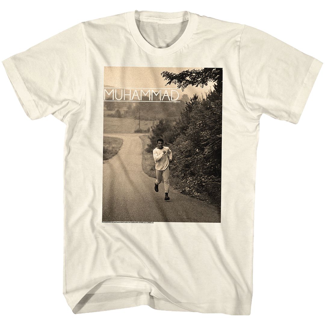 MUHAMMAD ALI Eye-Catching T-Shirt, Running