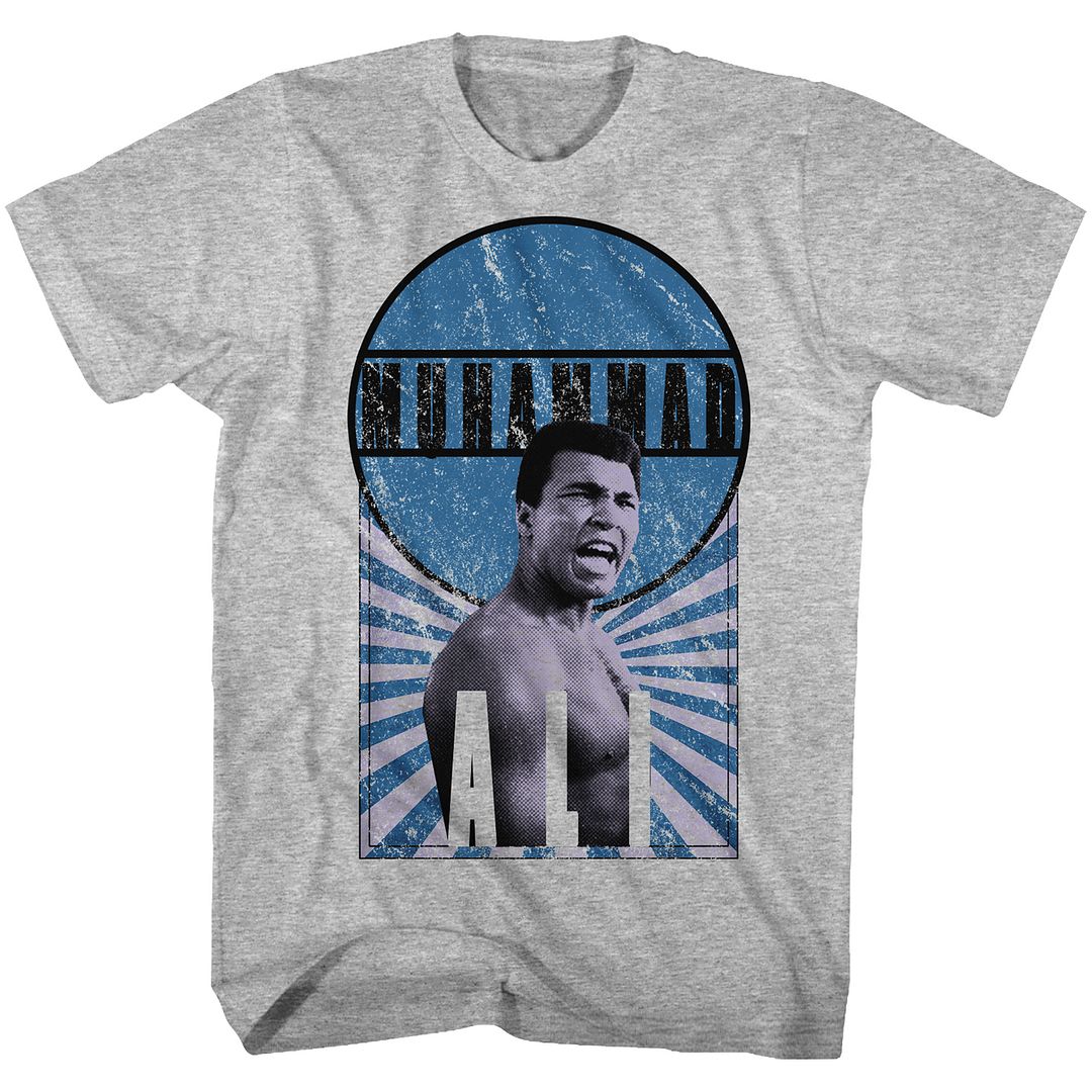 MUHAMMAD ALI Eye-Catching T-Shirt, Burst O&