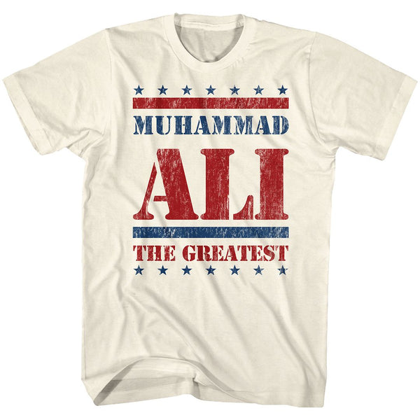 MUHAMMAD ALI Eye-Catching T-Shirt, Stars&Stars&Stars
