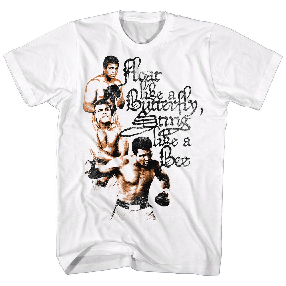 MUHAMMAD ALI Eye-Catching T-Shirt, 3 Poses