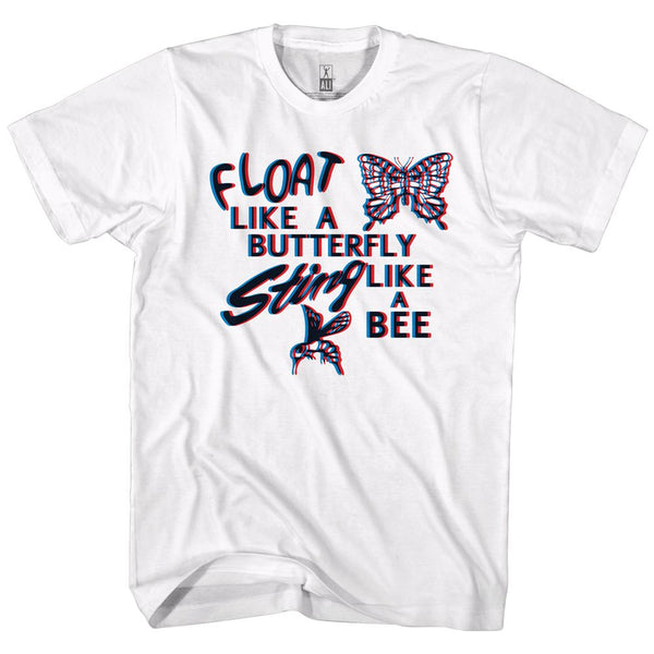 MUHAMMAD ALI Eye-Catching T-Shirt, Float Like A Butterfly