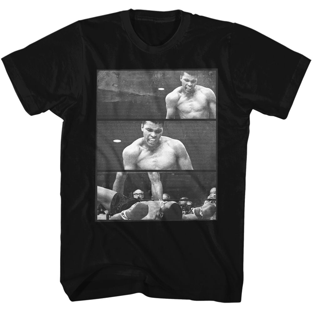 MUHAMMAD ALI Eye-Catching T-Shirt, Ali Over Liston 3 Box