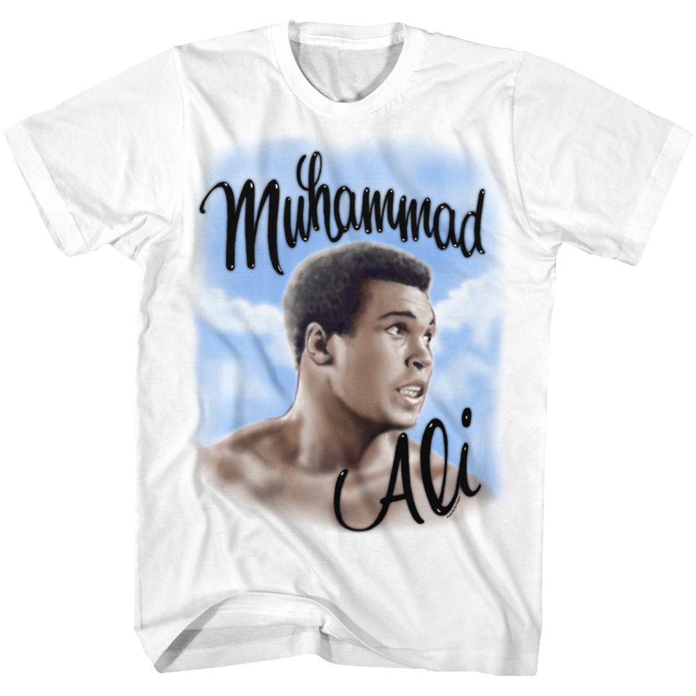 MUHAMMAD ALI Eye-Catching T-Shirt, Airbrush