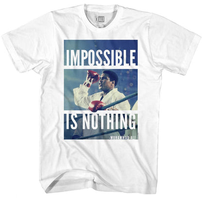 MUHAMMAD ALI Eye-Catching T-Shirt, Impossible Is Nothing