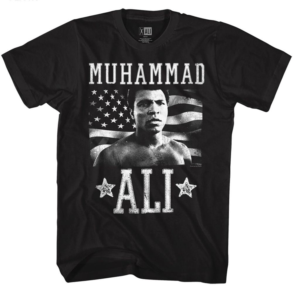 MUHAMMAD ALI Eye-Catching T-Shirt, Ali America