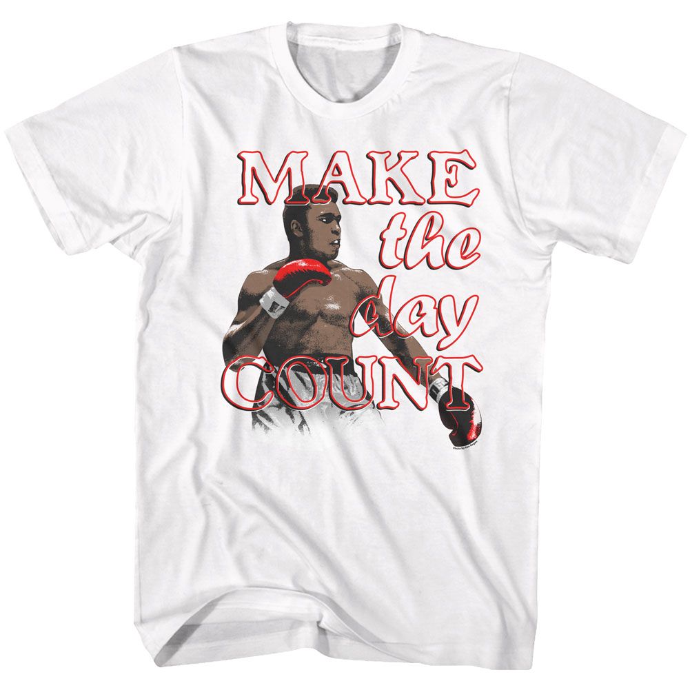 MUHAMMAD ALI Eye-Catching T-Shirt, Make It Count