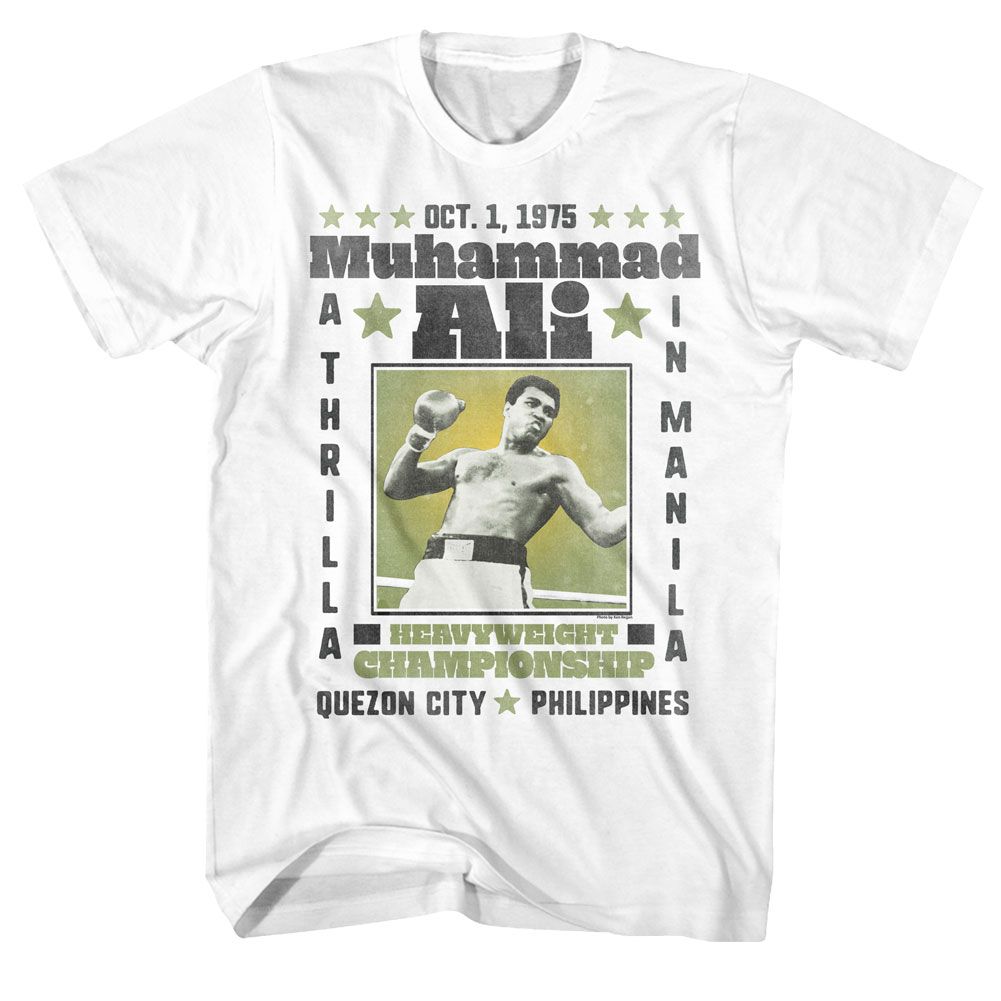 MUHAMMAD ALI Eye-Catching T-Shirt, A Thrilla